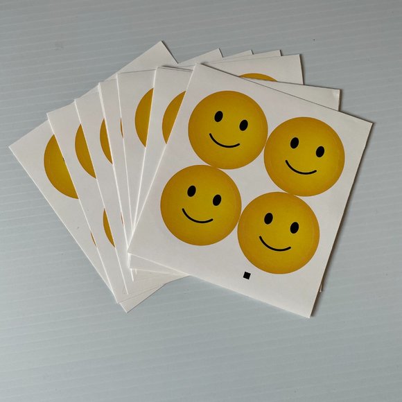 Large Smiley Face stickers - Picture 2 of 4